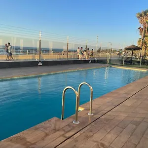 Apartamento Con Piscina En El Paseo Cruz Del Mar, Chipiona